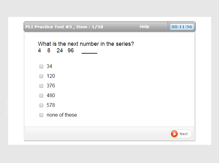 sample test of toeic the Online Test Prepare for PI (formarly LI PLI) the