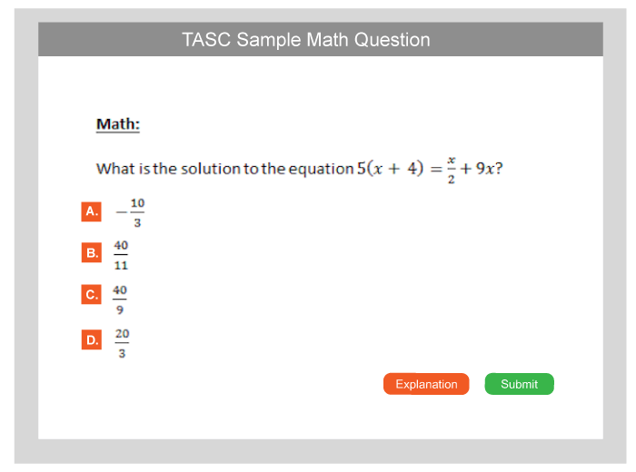tasc math practice test
