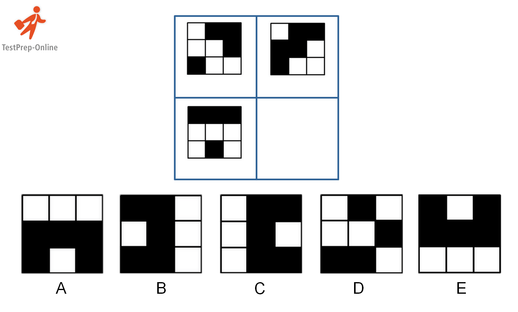 CogAT Nonverbal Sample Question