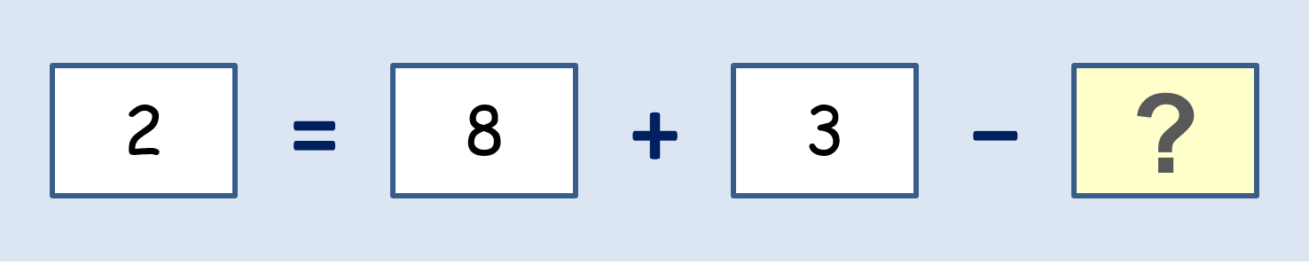 CogAT 2nd Grade Practice Question - Number Puzzles